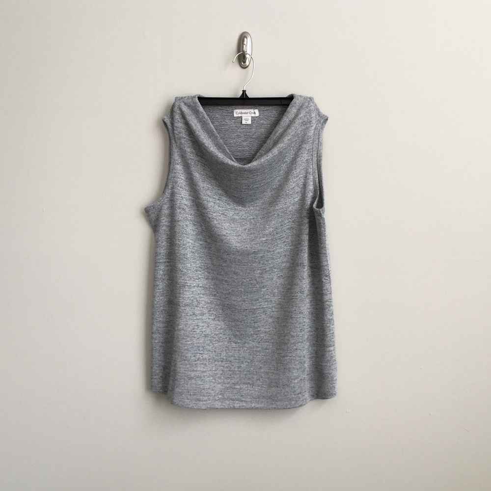 Coldwater creek cowl neck tank